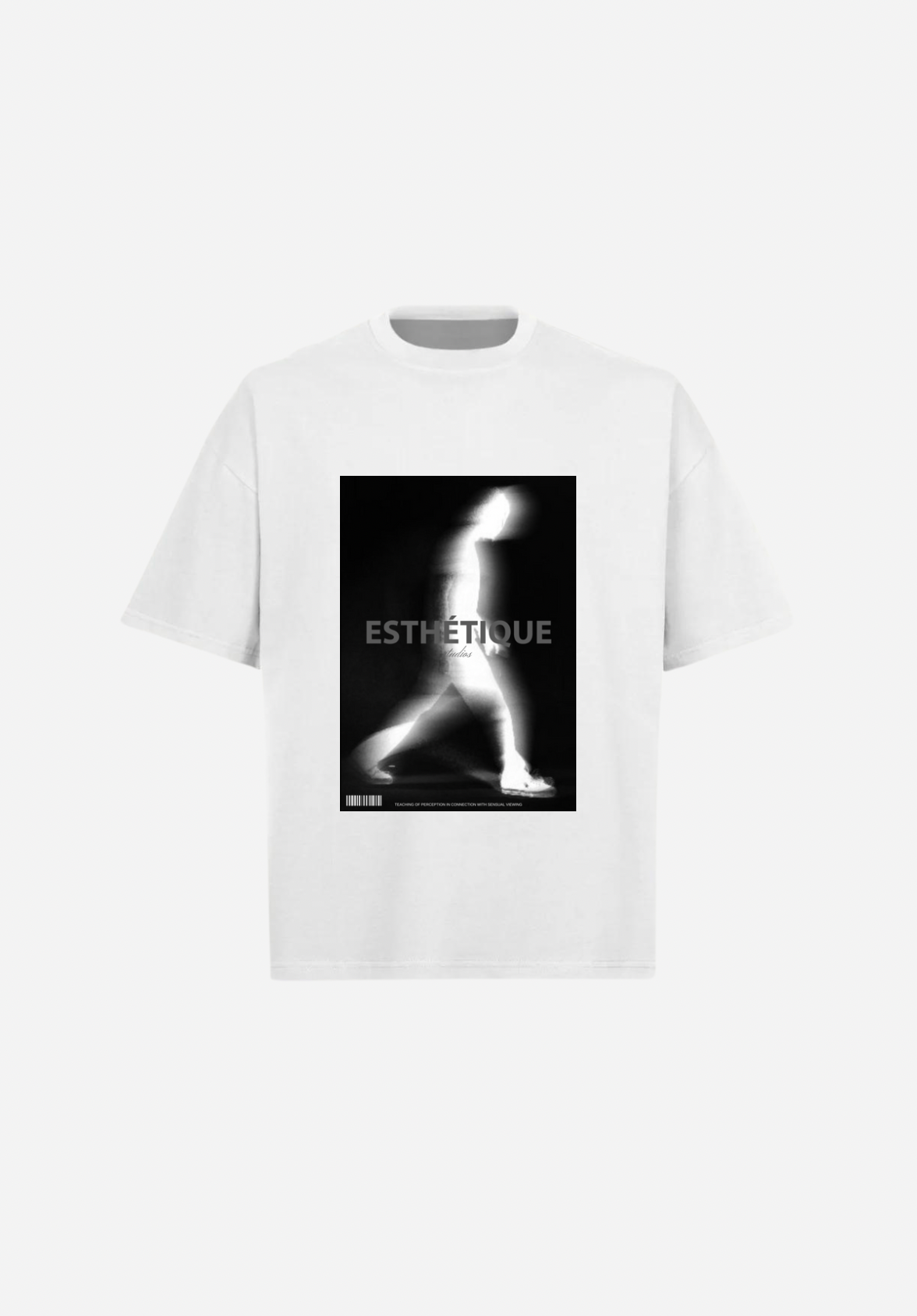 HEAVYWEIGHT CROPED TEE WHITE