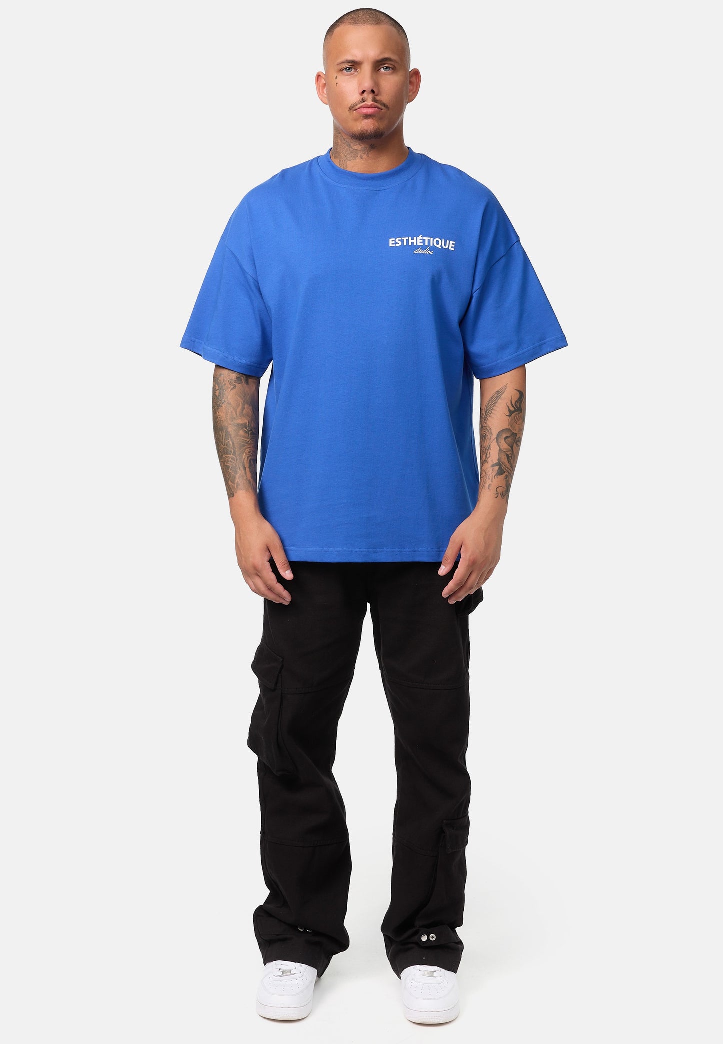 HEAVYWEIGHT TEE ROYAL BLUE