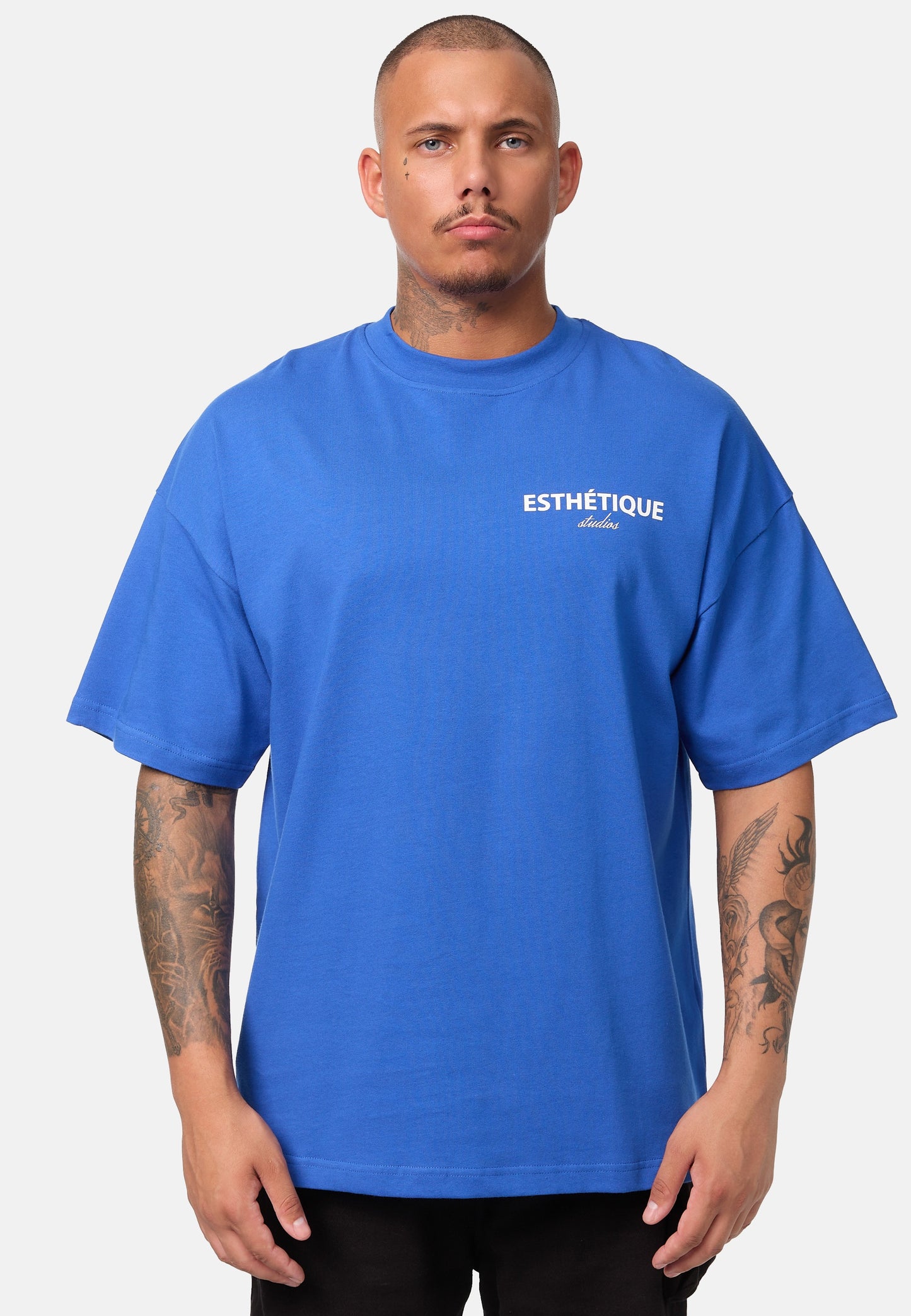 HEAVYWEIGHT TEE ROYAL BLUE