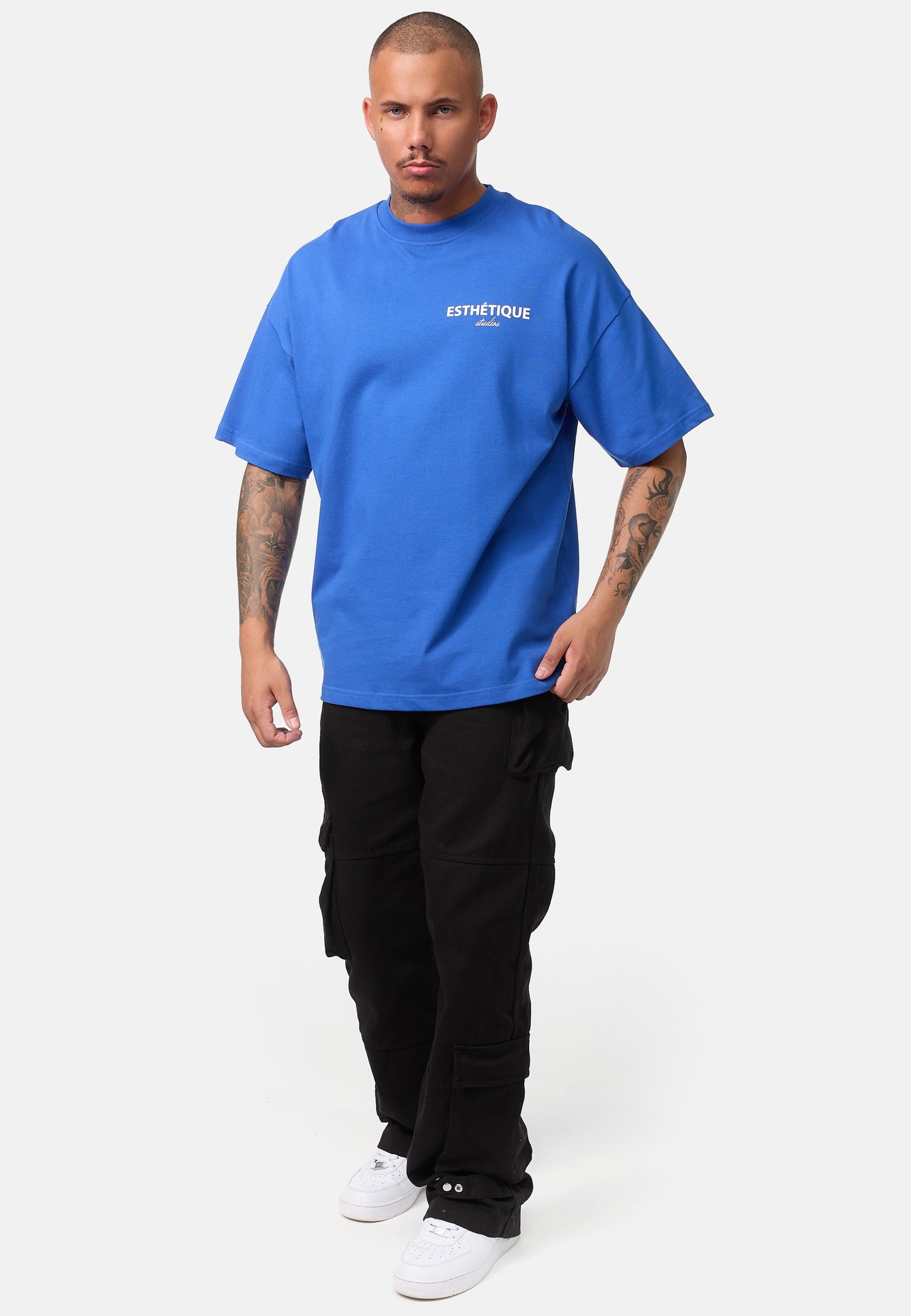 HEAVYWEIGHT TEE ROYAL BLUE