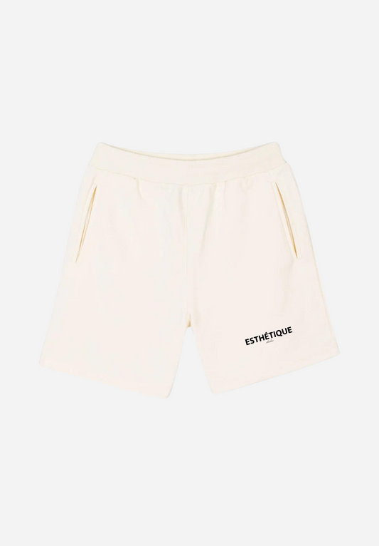 CREAM WHITE SHORTS