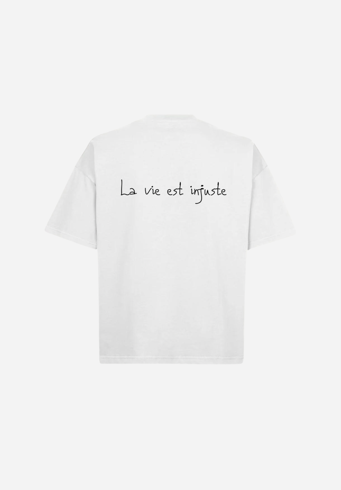 HEAVYWEIGHT CROPED TEE WHITE